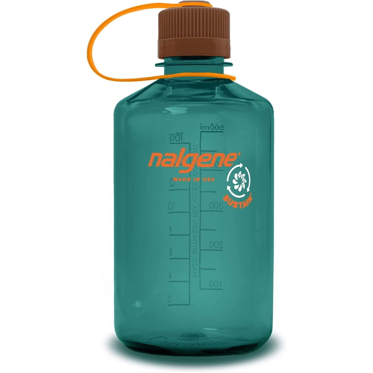 Nalgene Sustain 16 oz. Narrow Mouth Water Bottle - Cornflower Blue C141V