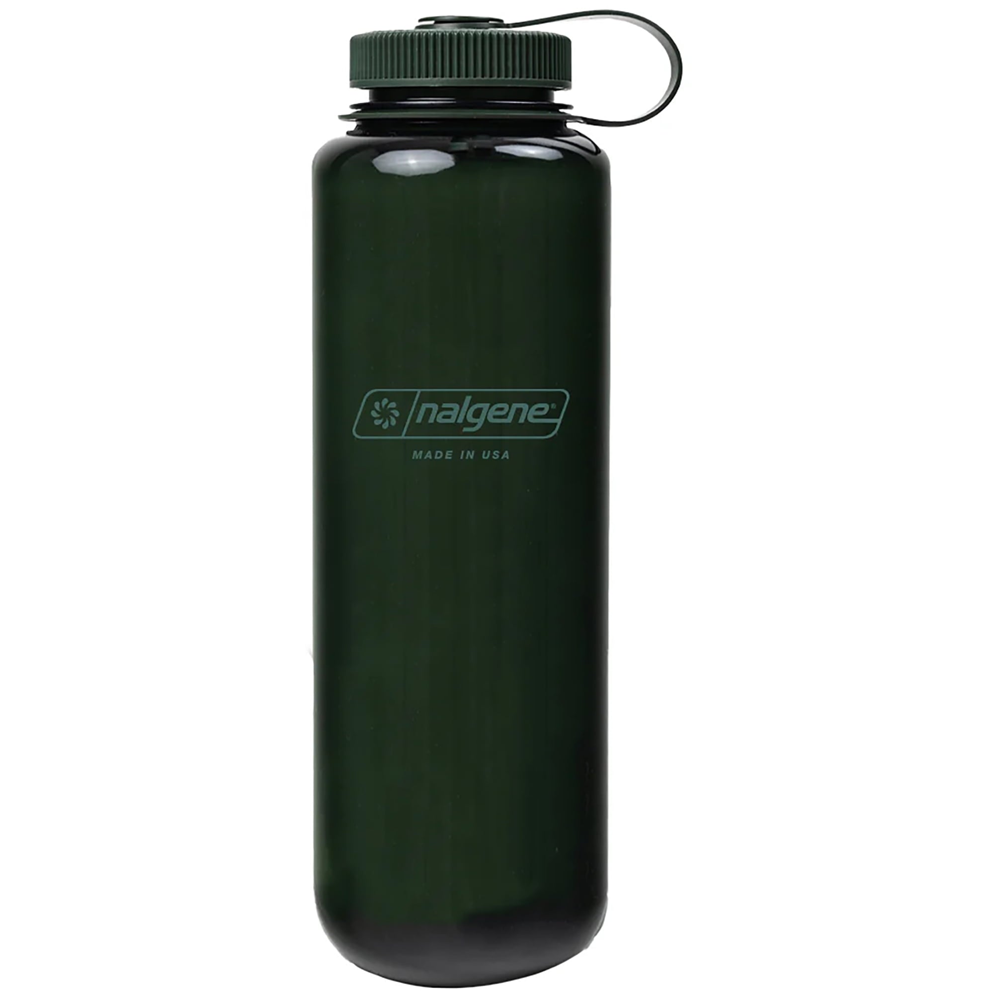 Nalgene Sustain Tritan BPA-Free Water Bottle Made with Material Derived from 50% Plastic Waste (using ISCC certified mass balance), 48 OZ, Wide Mouth, Blue C147G