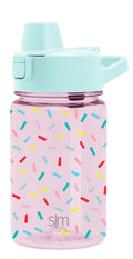 Simple Modern 12 fl oz Reusable Tritan Summit Water Bottle with Silicone Straw Lid | Birthday Cake C404T