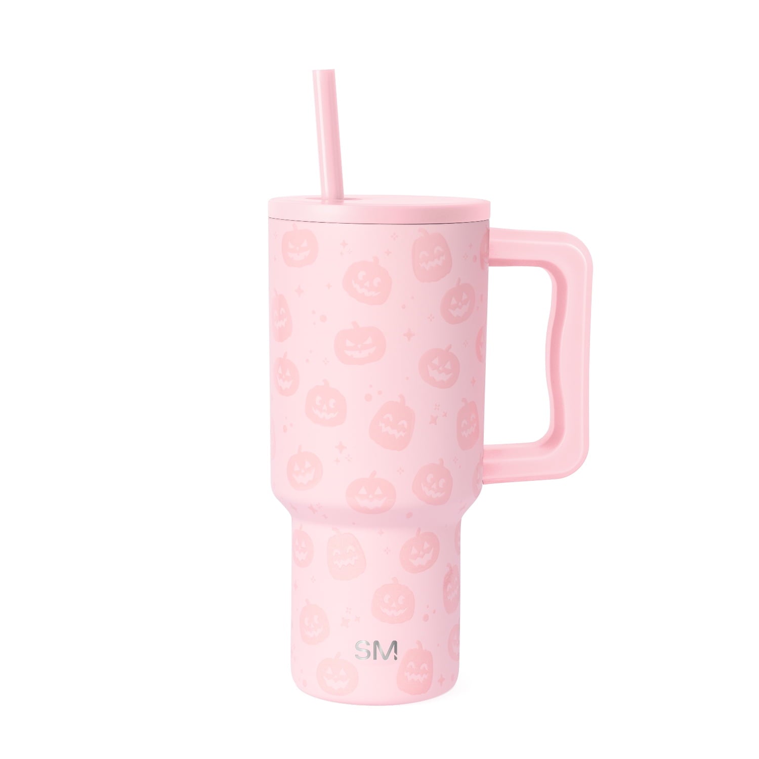 Simple Modern 30 fl oz Insulated Stainless Steel Trek Tumbler with Straw Lid | Seaglass Sage and Cream Checkmate C690C