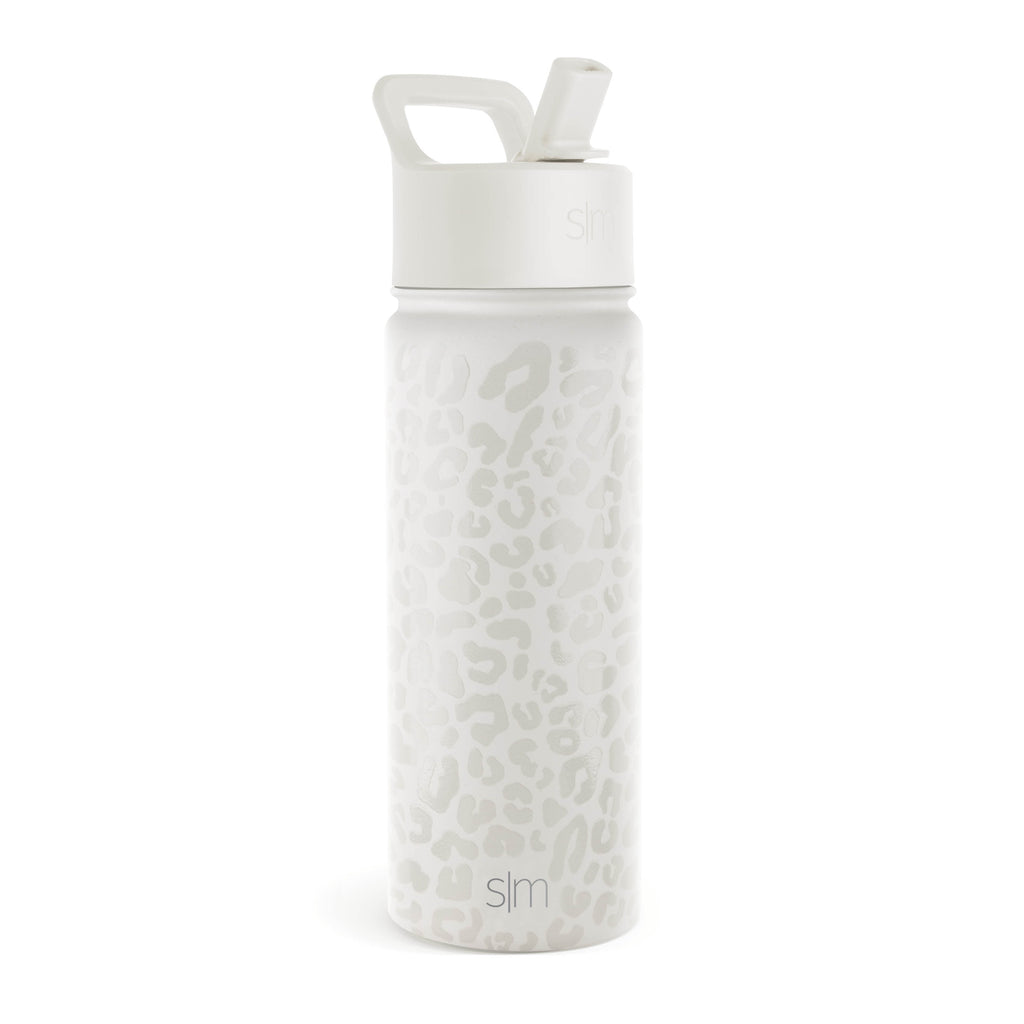 Simple Modern Summit Water Bottle Straw Lid Vacuum Insulated Stainless Steel Bottle | 18 fl oz C425G