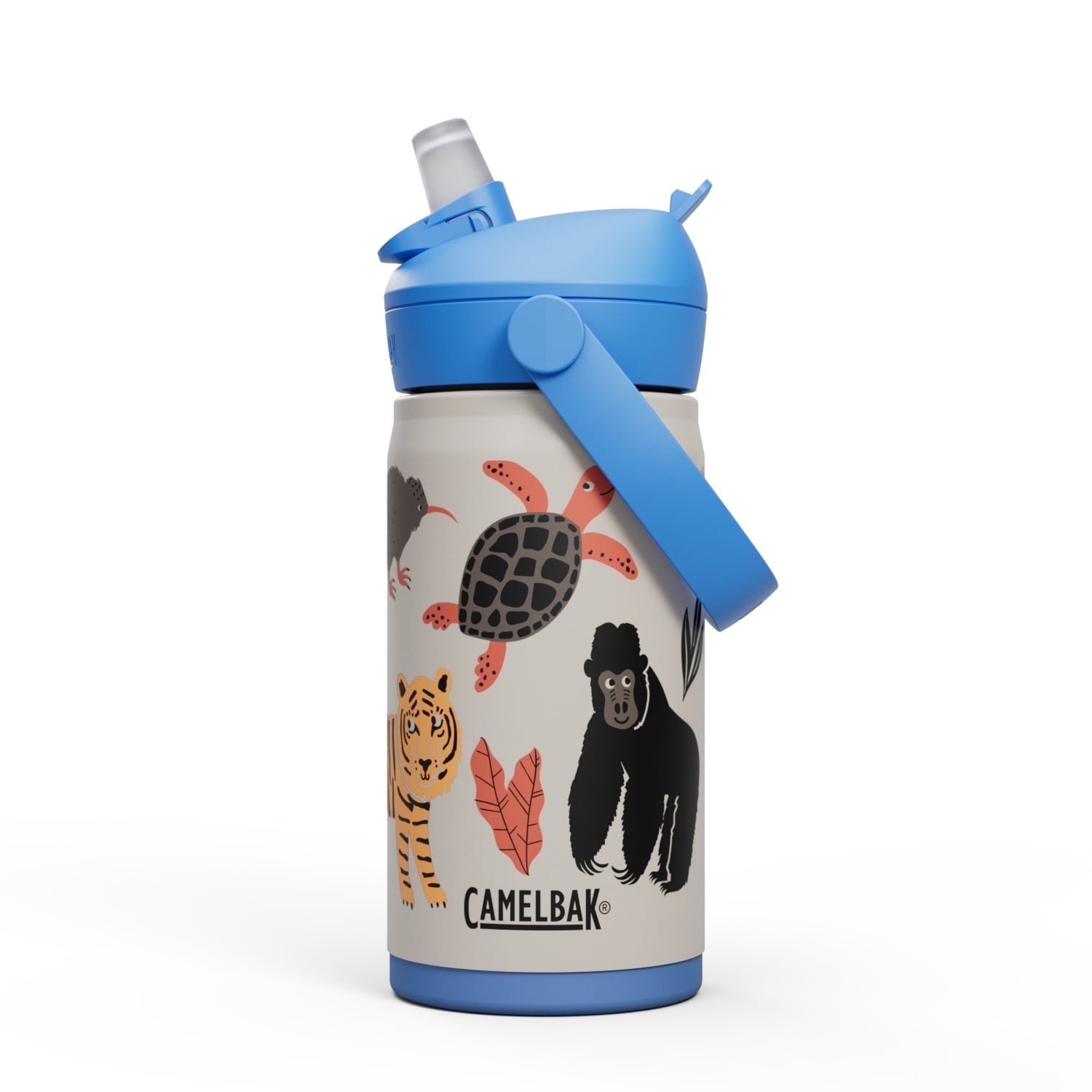 Camelbak Thrive™ Flip Straw Kids Stainless 12oz Water Bottle, Dino Jam C311A